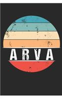 Arva: 100 Pages 6 'x 9' -Dot Graph Paper Journal Manuscript - Planner - Scratchbook - Diary