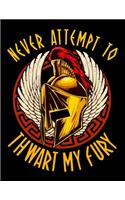 Never Attempt To Thwart My Fury