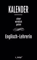 Kalender für Englisch-Lehrer / Englisch-Lehrerin