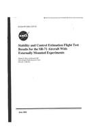 Stability and Control Estimation Flight Test Results for the Sr-71 Aircraft with Externally Mounted Experiments
