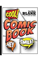 Blank Comic Book For Kids