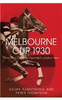 Melbourne Cup 1930