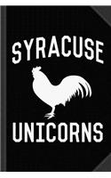 Syracuse Unicorns Journal Notebook
