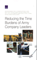 Reducing the Time Burdens of Army Company Leaders