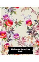 Medication Record Log Book