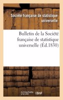 Bulletin de la Société Française de Statistique Universelle (Éd.1830)
