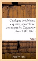 Catalogue de Tableaux, Esquisses, Études Peintes, Aquarelles