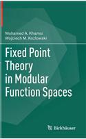 Fixed Point Theory in Modular Function Spaces