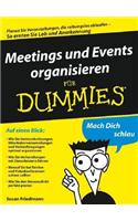 Meetings und Events organisieren für Dummies