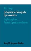 Orthopädisch-Chirurgische Operationslehre