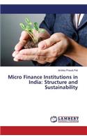 Micro Finance Institutions in India