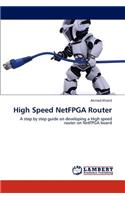 High Speed Netfpga Router