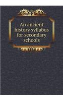 An Ancient History Syllabus for Secondary Schools
