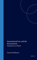 International Law and the Environment