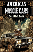 American Muscle Cars Coloring book