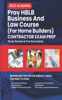 2023 Alabama PROV HBLB Business And Law Home Builders Exam Prep