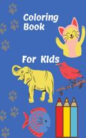 Coloring Book for klds: Coloring Book for klds Coloring book for young children from 3 to 8 years old, consisting of 50 large size pages