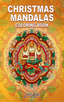 Christmas Mandalas Coloring Book