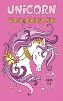 Unicorn Coloring Book For Kids Ages 4-8