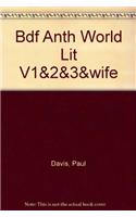 Bedford Anthology of World Literature V1 & V2 & V3 & Wife of Bath