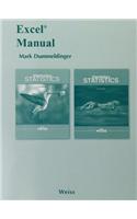 Excel Manual for Introductory Statistics and Elementary Statistics
