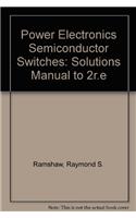 Power Electronics Semiconductor Switches