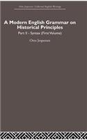 A Modern English Grammar on Historical Principles