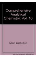 Comprehensive Analytical Chemistry
