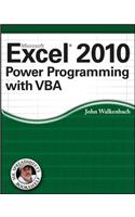 Excel 2010 Power Programming with VBA
