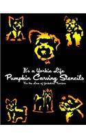It's a Yorkie Life Pumpkin Carving Stencils