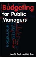 Budgeting for Public Managers