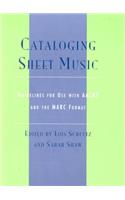 Cataloging Sheet Music