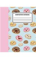 Composition Notebook: Cute Concha Writing Journal, 100+ Pages, Perfect for School or Work, as a Sketchbook, Diary, Notepad, Diary, or for Notes