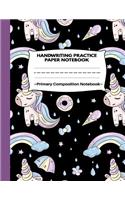 Handwriting Practice Paper Notebook Primary Composition Notebook