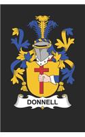 Donnell: Donnell Coat of Arms and Family Crest Notebook Journal (6 x 9 - 100 pages)