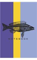 Notebook: FISH theme cover notebook