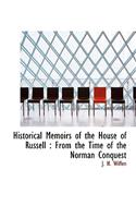 Historical Memoirs of the House of Russell