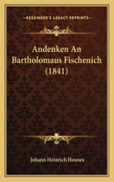 Andenken An Bartholomaus Fischenich (1841)