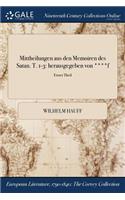 Mittheilungen Aus Den Memoiren Des Satan. T. 1-3: Herausgegeben Von ****F; Erster Theil