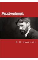 'Odour of Chrysanthemums' D H Lawrence: Text and Analysis