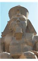 Face of the Egyptian Pharaoh Journal: 150 page lined notebook/diary