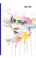 Ethi Pike - Notebook / Extended Lines / Watercolor Girl