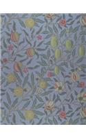 Pomegranate, William Morris. Ruled Journal: 150 Lined / Ruled Pages, 8,5x11 Inch (21.59 X 27.94 CM) Soft Cover / Paperback