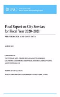 Final Report on City Services for Fiscal Year 2020-2021