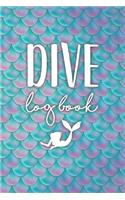 Scuba Diver Log Book: Track & Record 100 Dives - Mermaid Design
