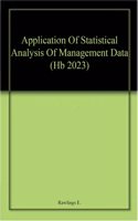 Application Of Statistical Analysis Of Management Data (Hb 2023)