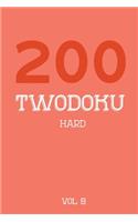 200 Twodoku Hard Vol 9