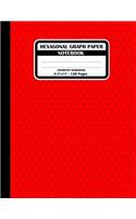 Hexagonal Graph Paper Notebook. Chemistry Workbook