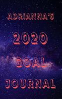 Adrianna's 2020 Goal Book