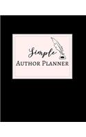 Simple Author Planner